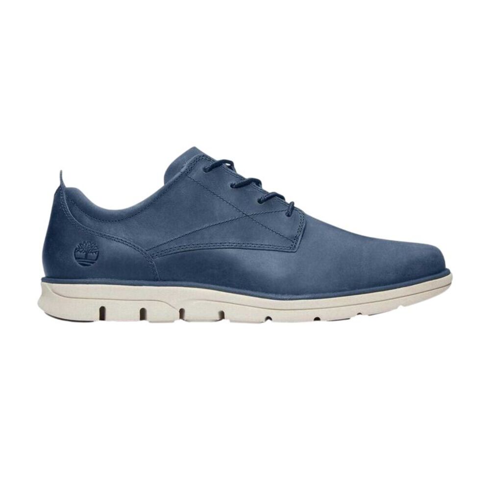 Timberland Mens Bradstreet Leather Sneakers / Navy